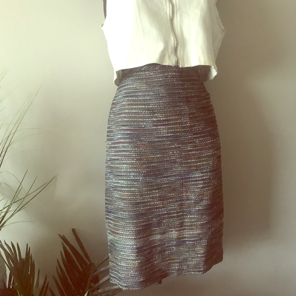 Tahari Patterned Skirt